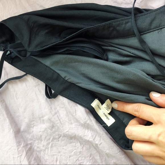 Silky Black 90s Midi Tank Dress - Picture 7 of 8